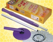 TM-2282(紫)  雙截桿手壓旋轉拖把(彩盒裝)